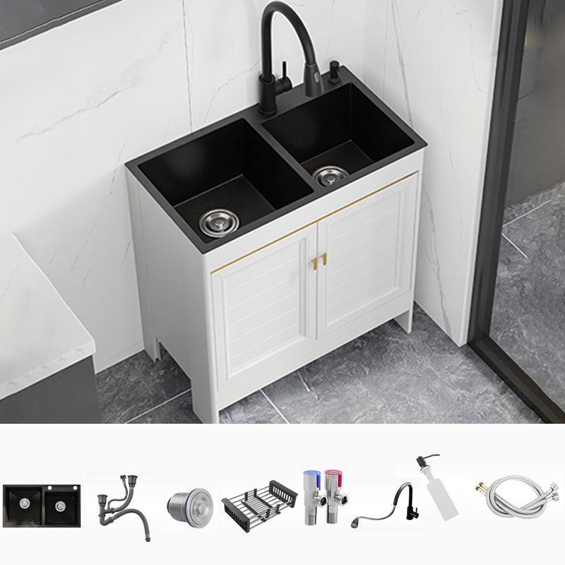 Modern Style Kitchen Sink Stainless Steel All-in-one Kitchen Sink