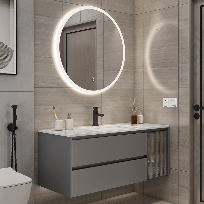 Modern Bathroom Sink Vanity Mirror Cabinet Vanity Cabinet with Storage Shelving