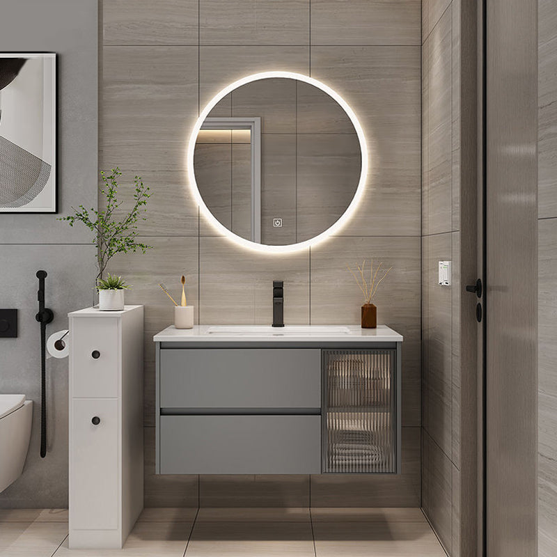 Modern Bathroom Sink Vanity Mirror Cabinet Vanity Cabinet with Storage Shelving