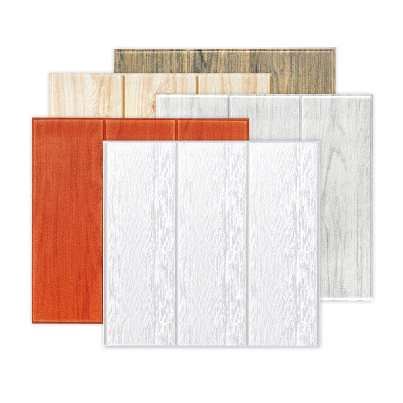 Modern Wall Paneling Peel and Stick Wood Effect Design Wall Paneling