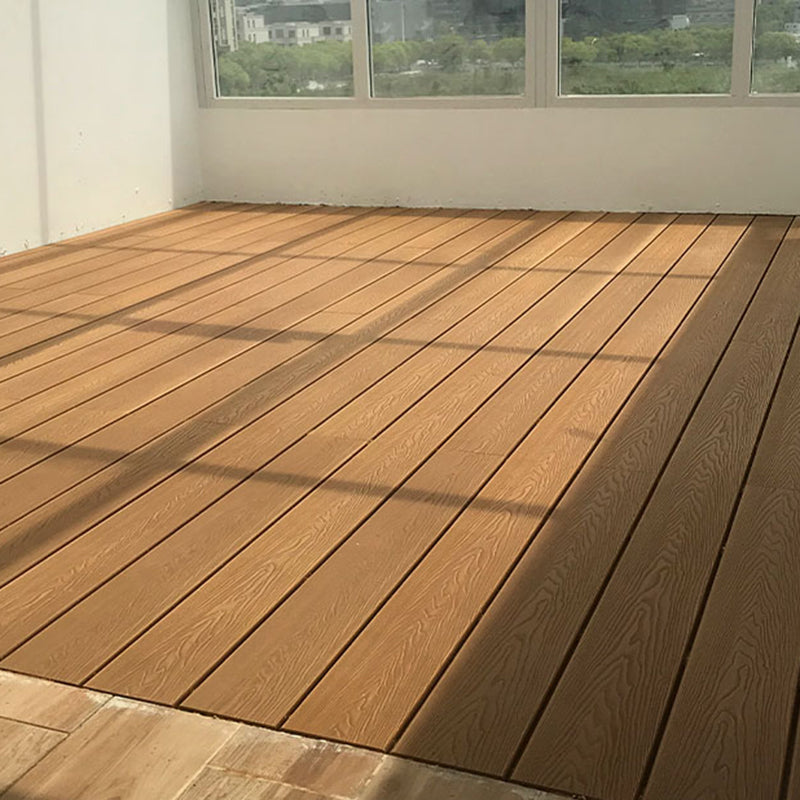 Deck Plank Wooden Embossed Waterproof Outdoor Flooring Deck Plank