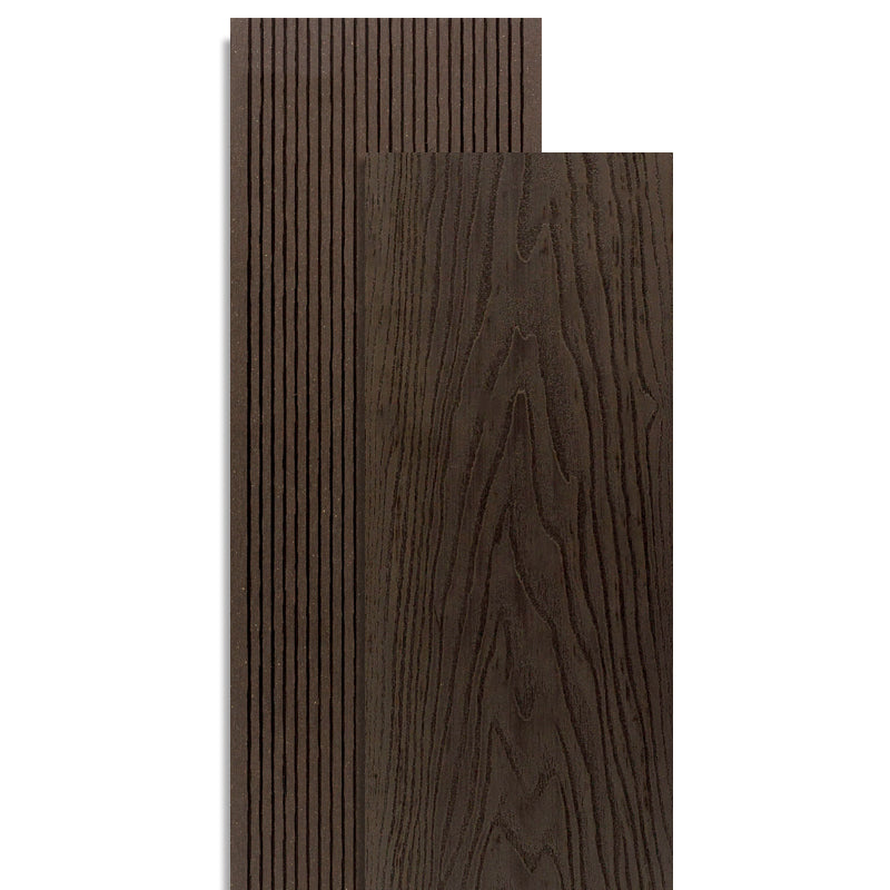 Deck Plank Outdoor Wooden Striped Pattern Waterproof Floor Board