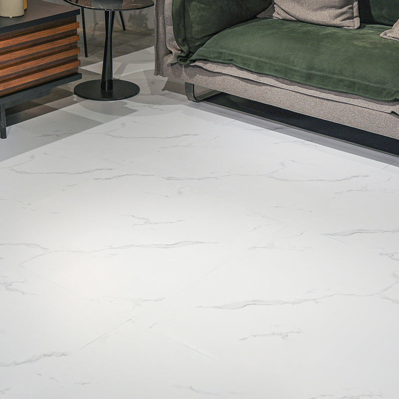 Peel & Stick Vinyl Flooring Light Vinyl Flooring with Marble Look