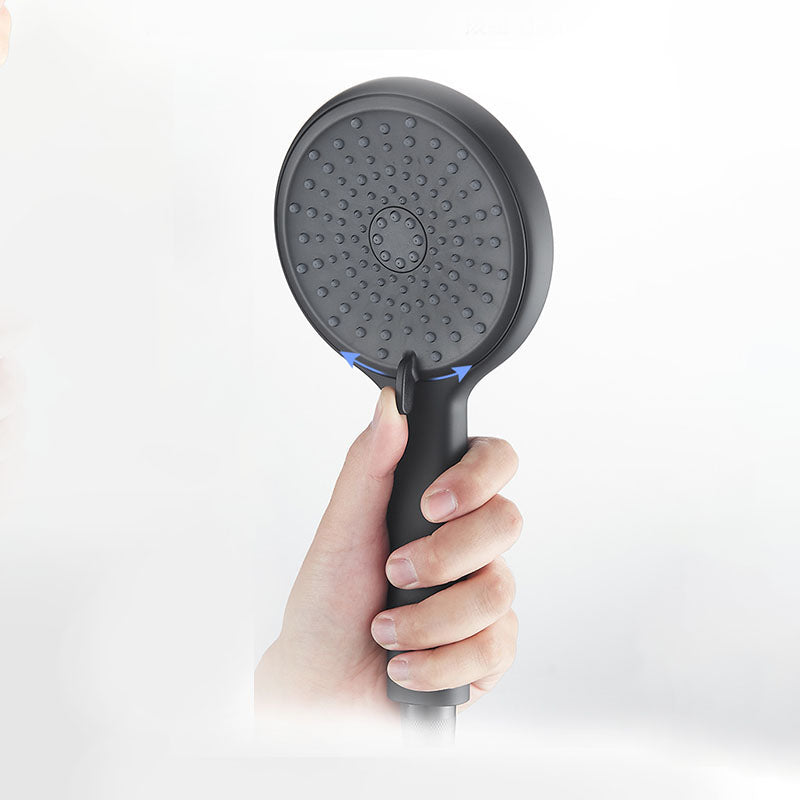 Contemporary Handheld Shower Self-Cleaning Wall-Mount Showerhead