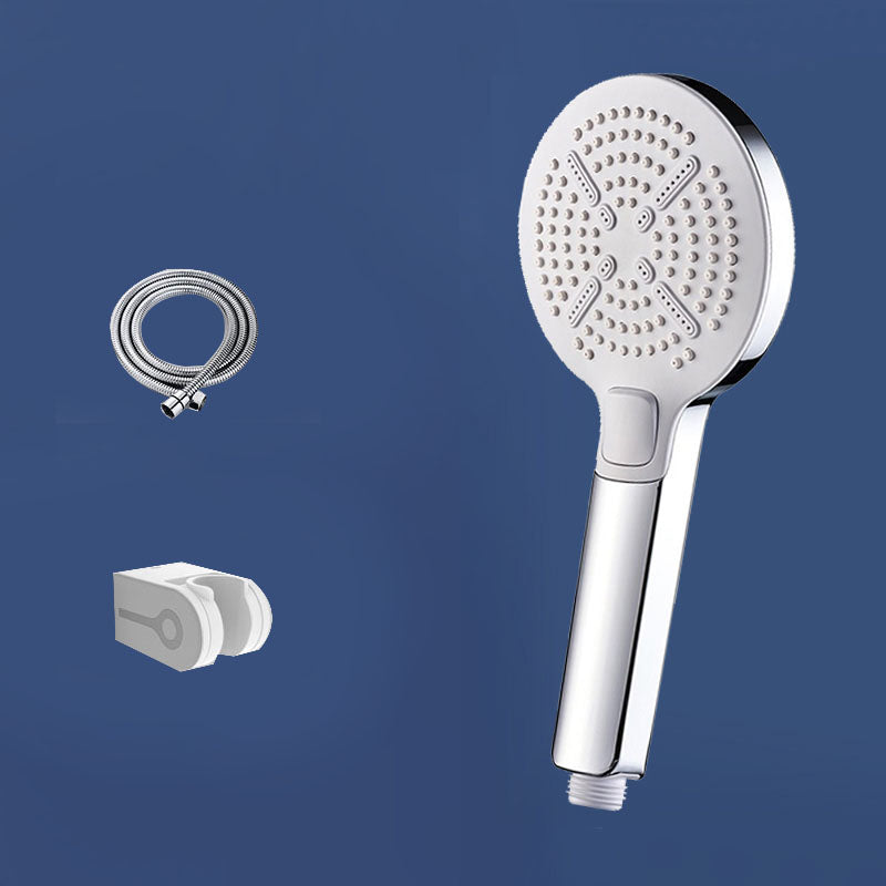 Contemporary Handheld Shower Self-Cleaning Wall-Mount Showerhead