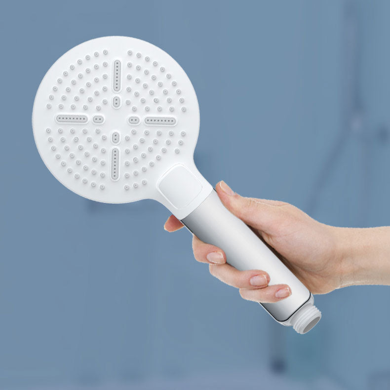 Contemporary Handheld Shower Self-Cleaning Wall-Mount Showerhead