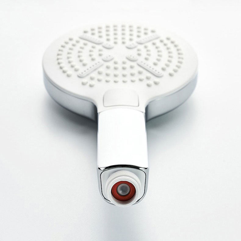 Contemporary Handheld Shower Self-Cleaning Wall-Mount Showerhead