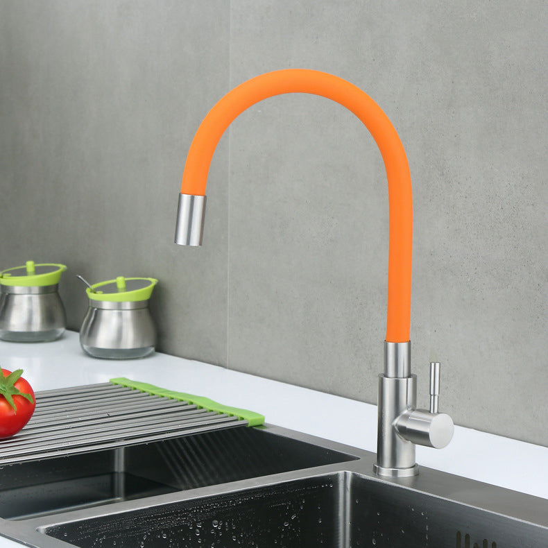 Modern 1-Handle Faucets Touchless with Water Dispenser Standard Kitchen Faucets