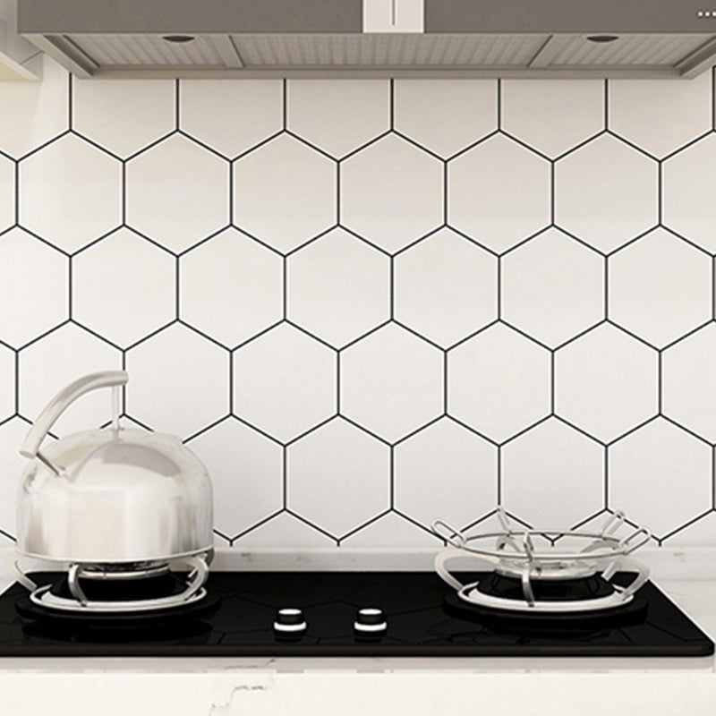 Modern Mosaic Tile Waterproof Peel and Stick Tile Over Tile for Kitchen