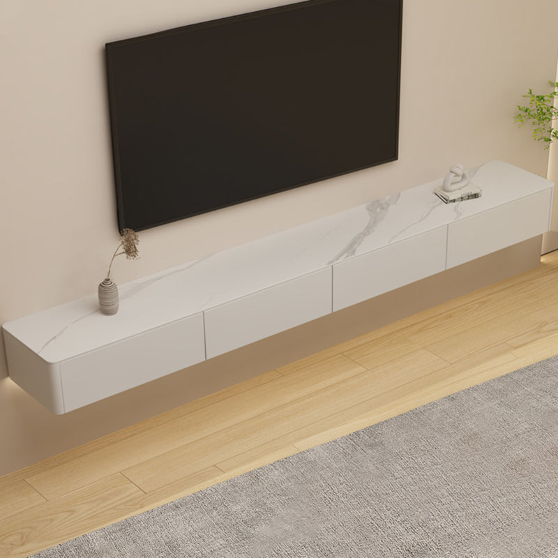 Modern TV Stand Console Enclosed Storage TV Media Console for Living Room