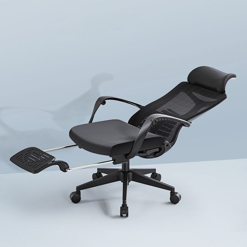 Modern Slide Chair Adjustable Seat Height Office Chair with Wheels