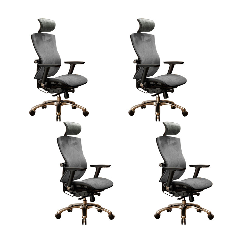 Modern Chair Removable Arms Adjustable Seat Height Office Chair with Wheels