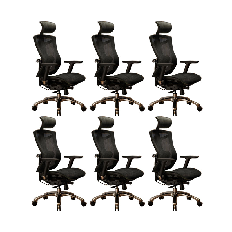 Modern Chair Removable Arms Adjustable Seat Height Office Chair with Wheels