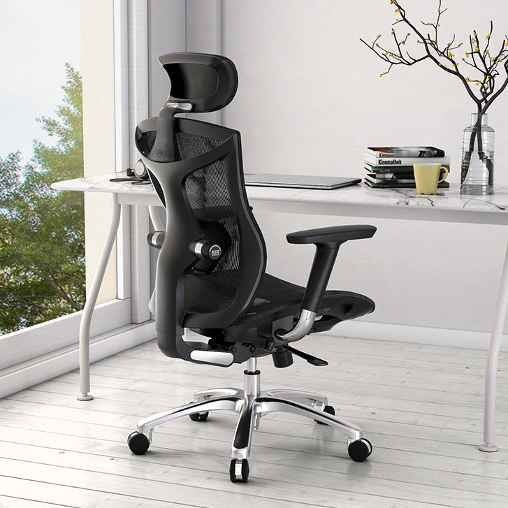 Modern Chair Removable Arms Adjustable Seat Height Office Chair with Wheels