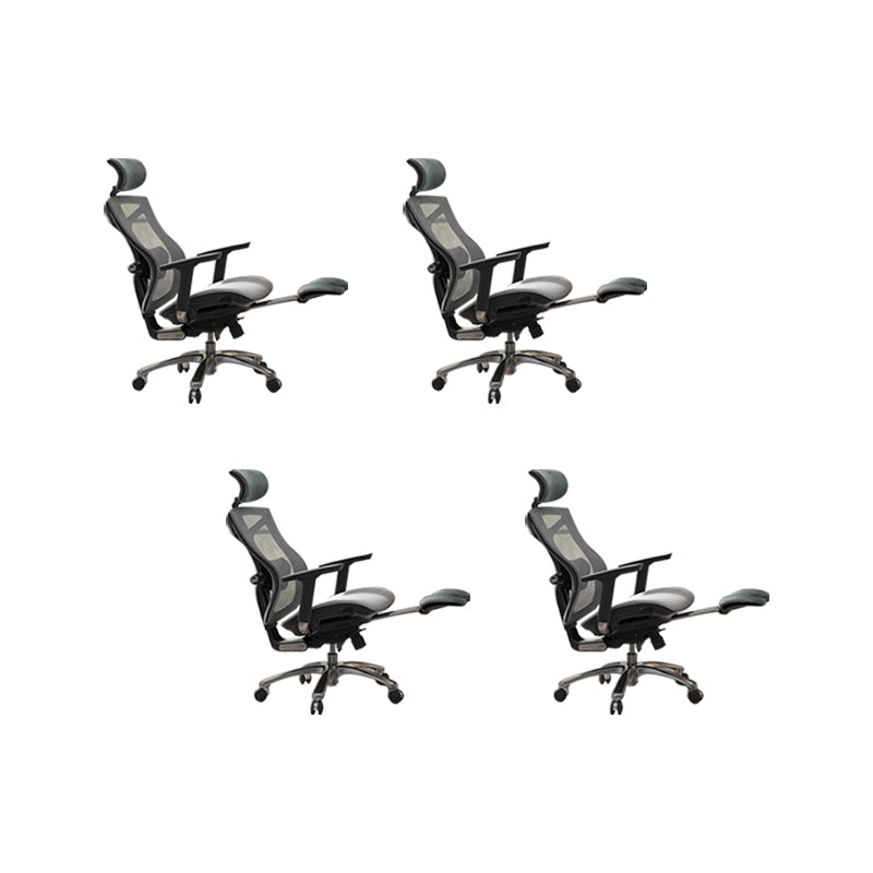 Modern Chair Removable Arms Adjustable Seat Height Office Chair with Wheels