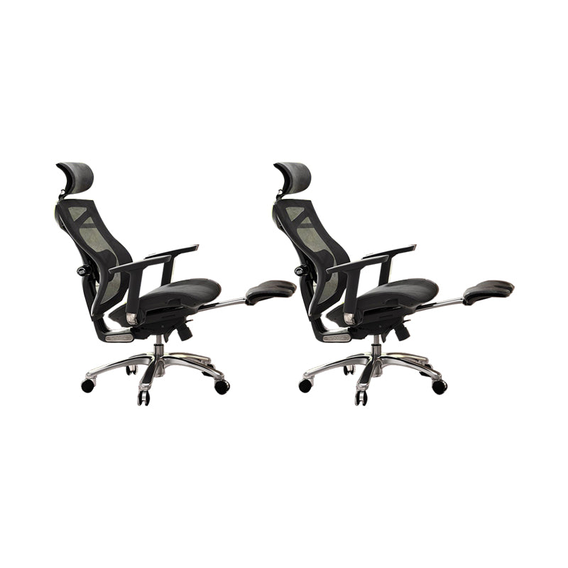 Modern Chair Removable Arms Adjustable Seat Height Office Chair with Wheels