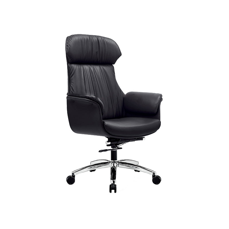 Modern Executive Chair Adjustable Back Height Office Chair with Wheels