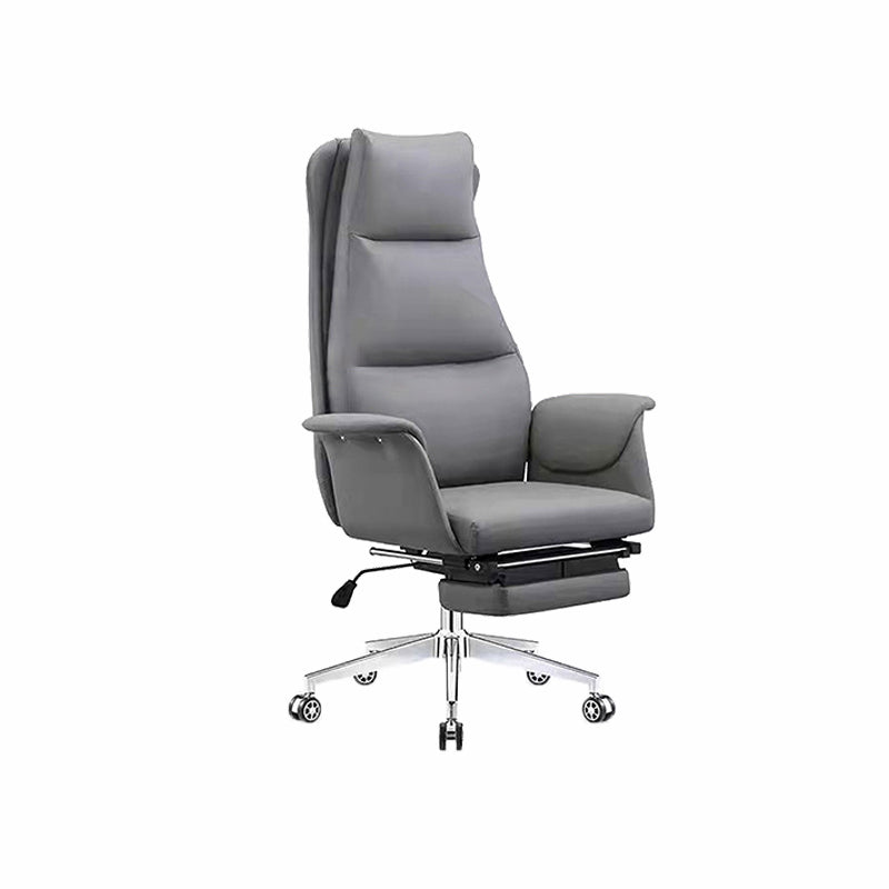 Modern Executive Chair Adjustable Back Height Office Chair with Wheels