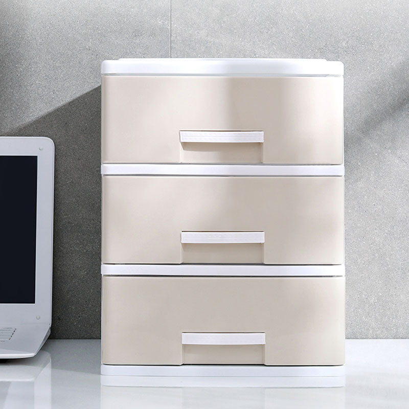 Plastic File Cabinet Vertical File Cabinet with Drawers for Home Office