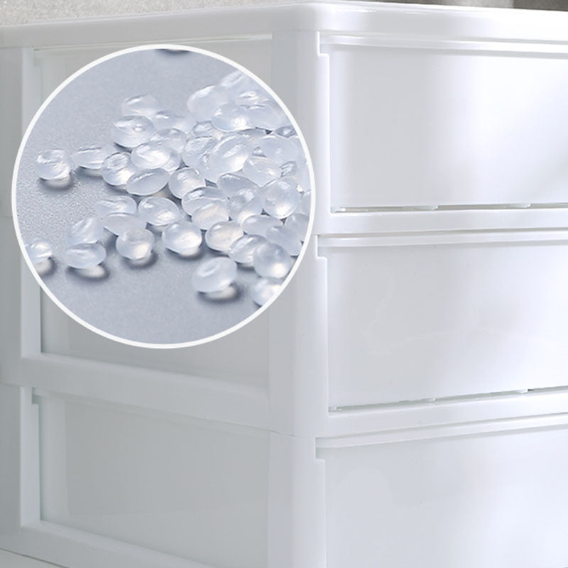 Plastic File Cabinet Vertical File Cabinet with Drawers for Home Office