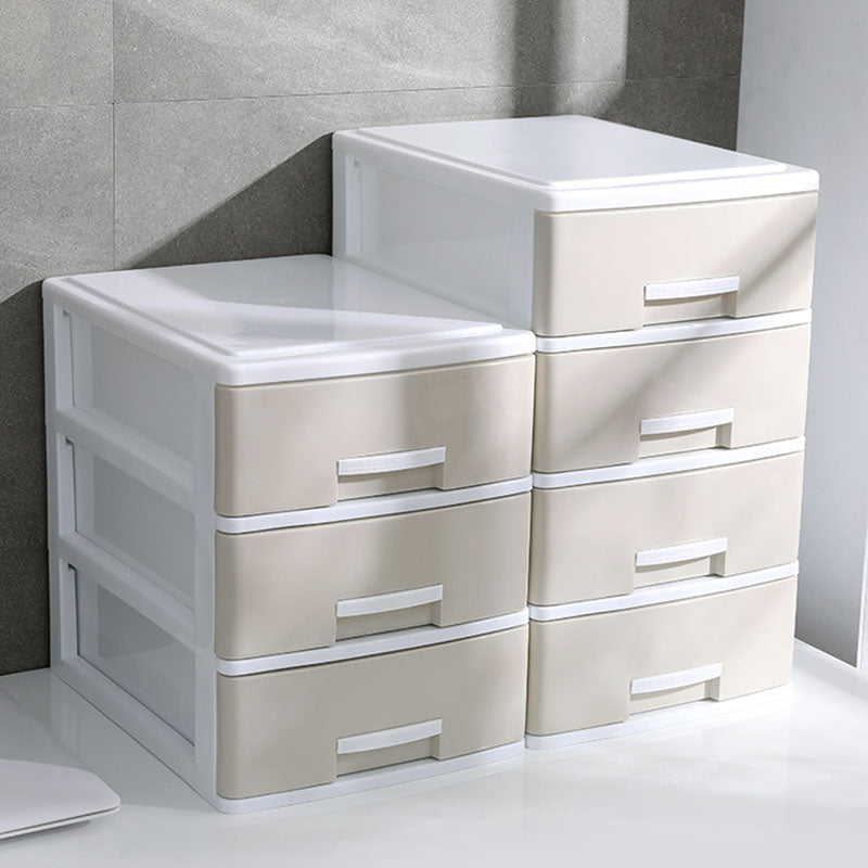 Plastic File Cabinet Vertical File Cabinet with Drawers for Home Office