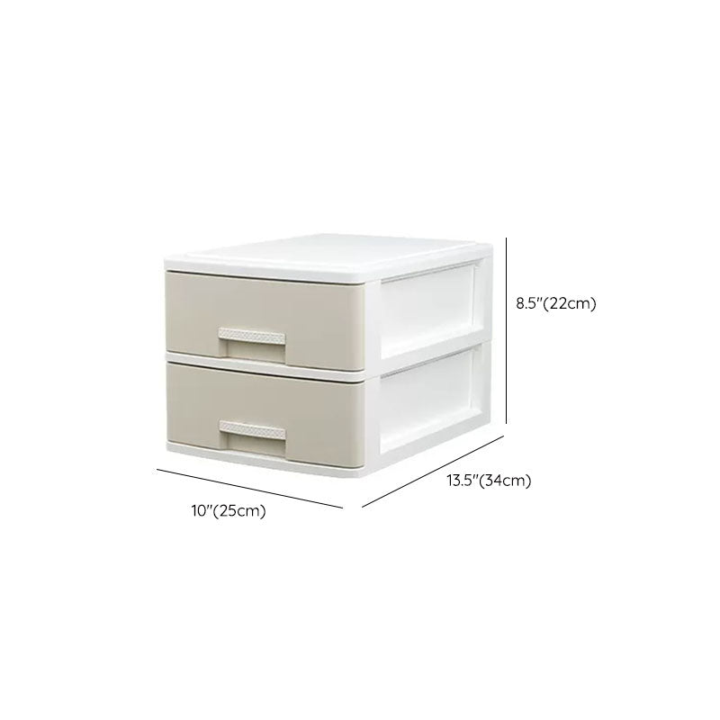 Plastic File Cabinet Vertical File Cabinet with Drawers for Home Office