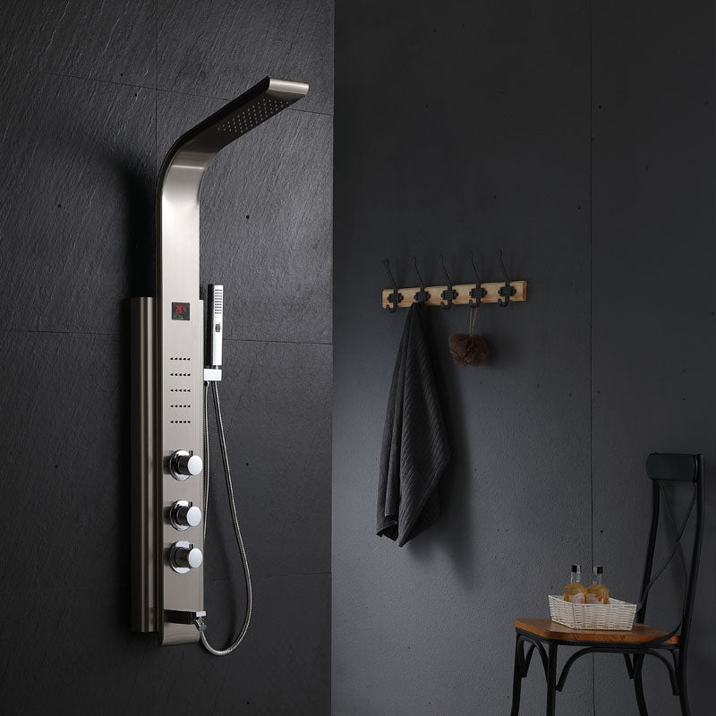 Shower Set Shower Screen Intelligent Digital Display Bathroom Shower Head