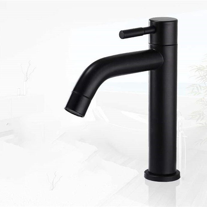 Industrial Vessel Faucet Stainless Steel Lever Handle Bathroom Faucet