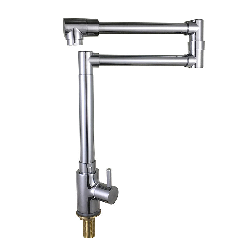 Modern Faucet 1-Handle 1-Hole Brass Single Level Low Profile Pot Filler Kitchen Faucet