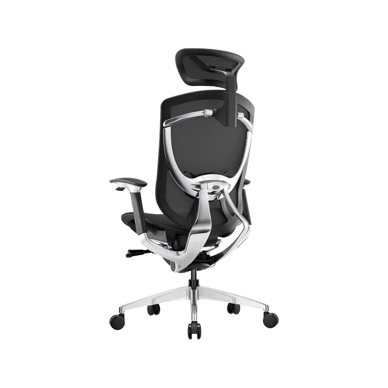 Modern Office Chair Removable Arms Adjustable Seat Height Swivel Chair with Wheels