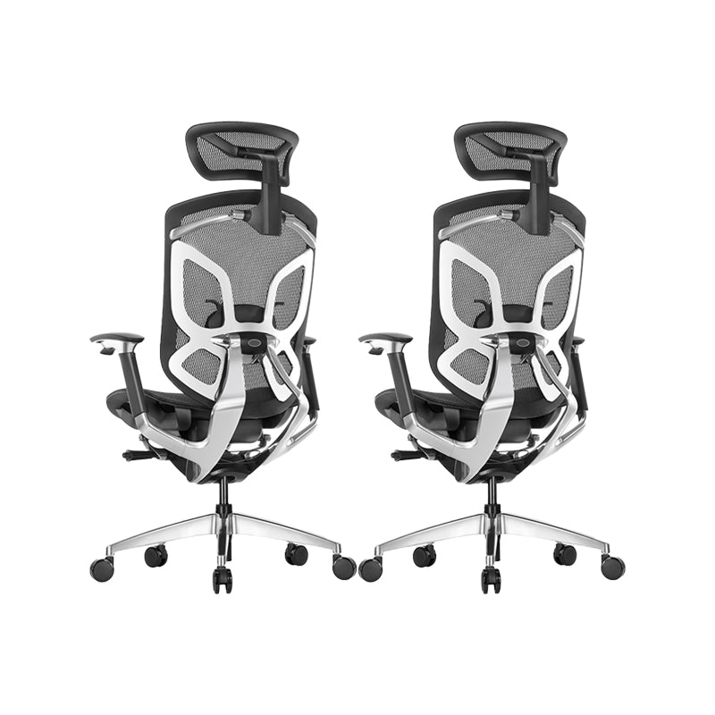 Modern Office Chair Removable Arms Adjustable Seat Height Swivel Chair with Wheels