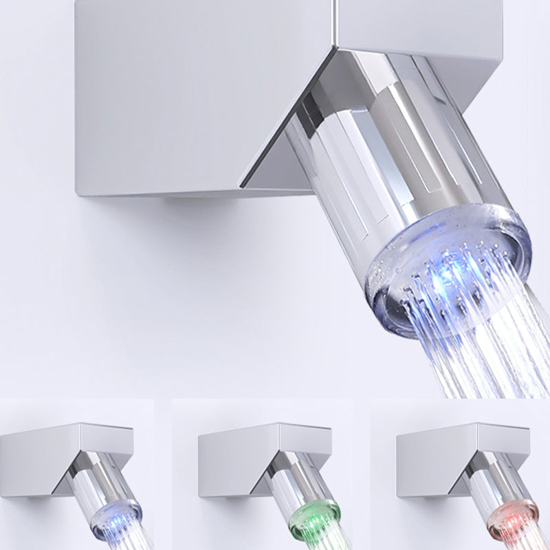 Shower Set White Shower Screen Intelligent Constant Temperature Bathroom Shower Head