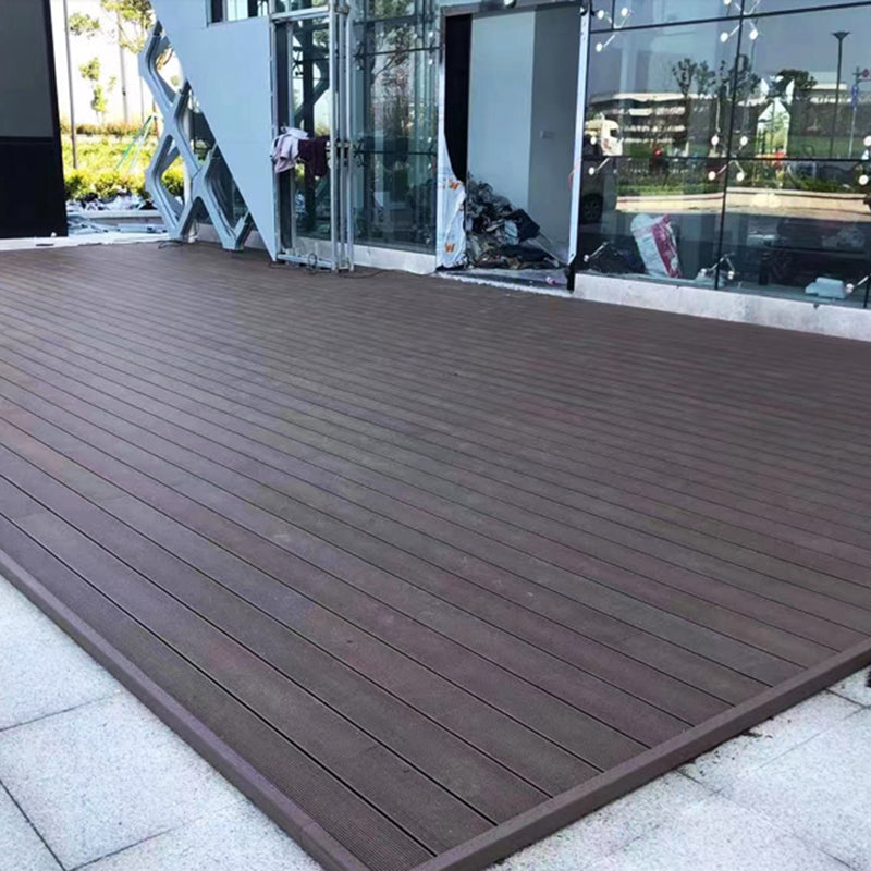 Outdoor Wooden Decking Tiles Waterproof Snapping Floor Tiles