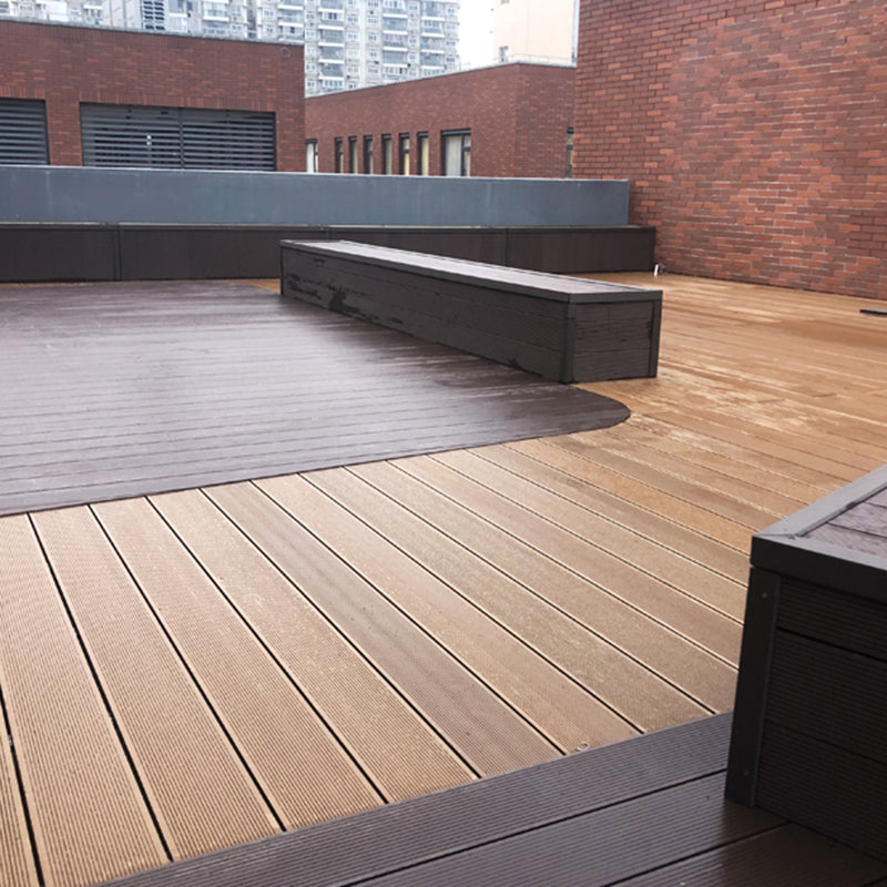 Outdoor Wooden Decking Tiles Waterproof Snapping Floor Tiles