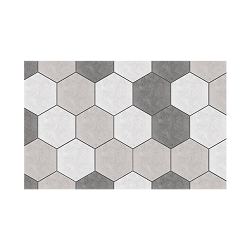 Modern Vinyl Flooring Self Adhesive Geometric Printed Vinyl Plank Flooring