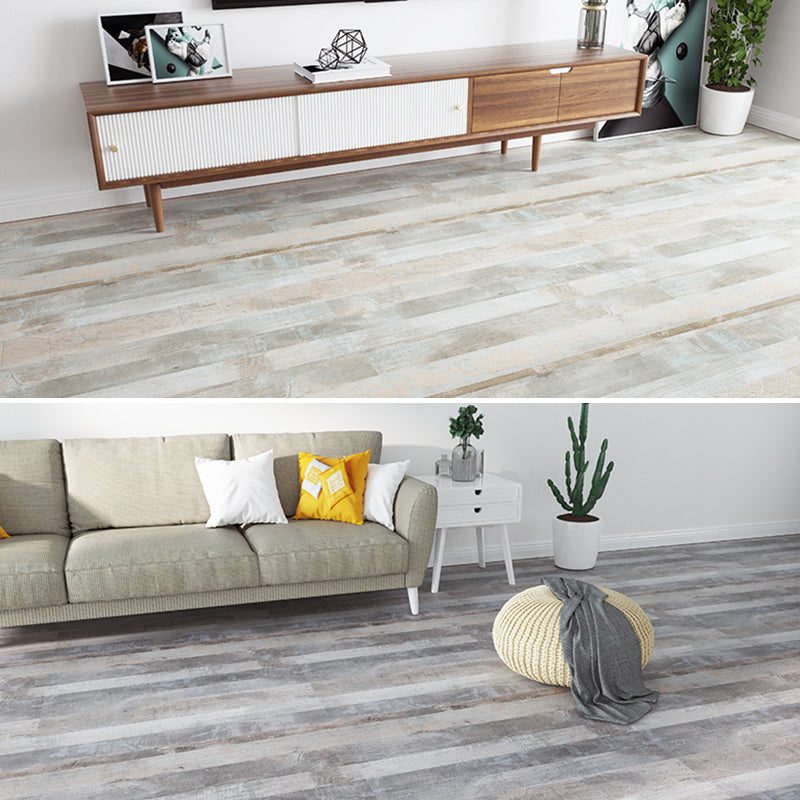 Modern PVC Flooring Peel and Stick Wood Look Embossed Vinyl Floor Planks