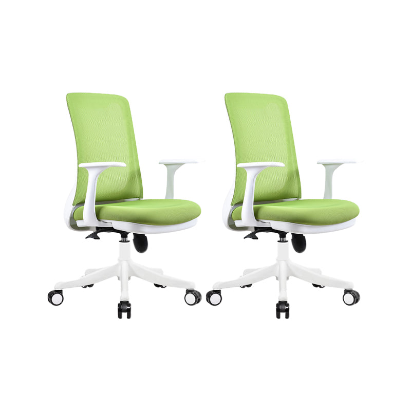 Modern Office Chair Fixed Arms Upholstered No Distressing Chair