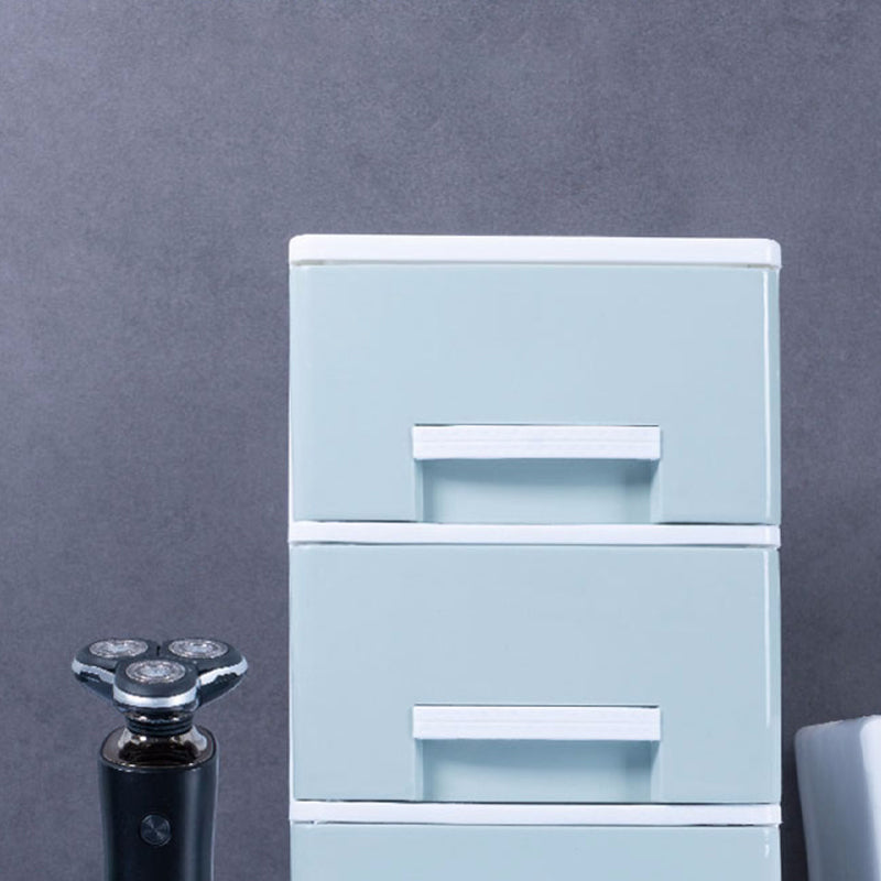 Modern Filing Cabinet Plastic Vertical Filing Cabinet with Drawers