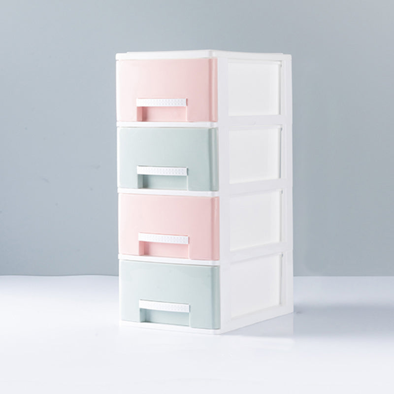 Modern Filing Cabinet Plastic Vertical Filing Cabinet with Drawers