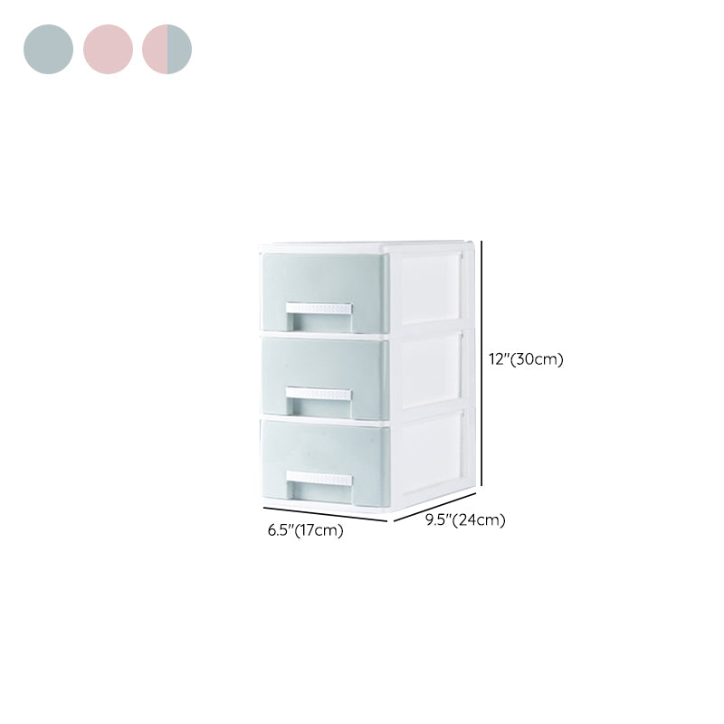 Modern Filing Cabinet Plastic Vertical Filing Cabinet with Drawers