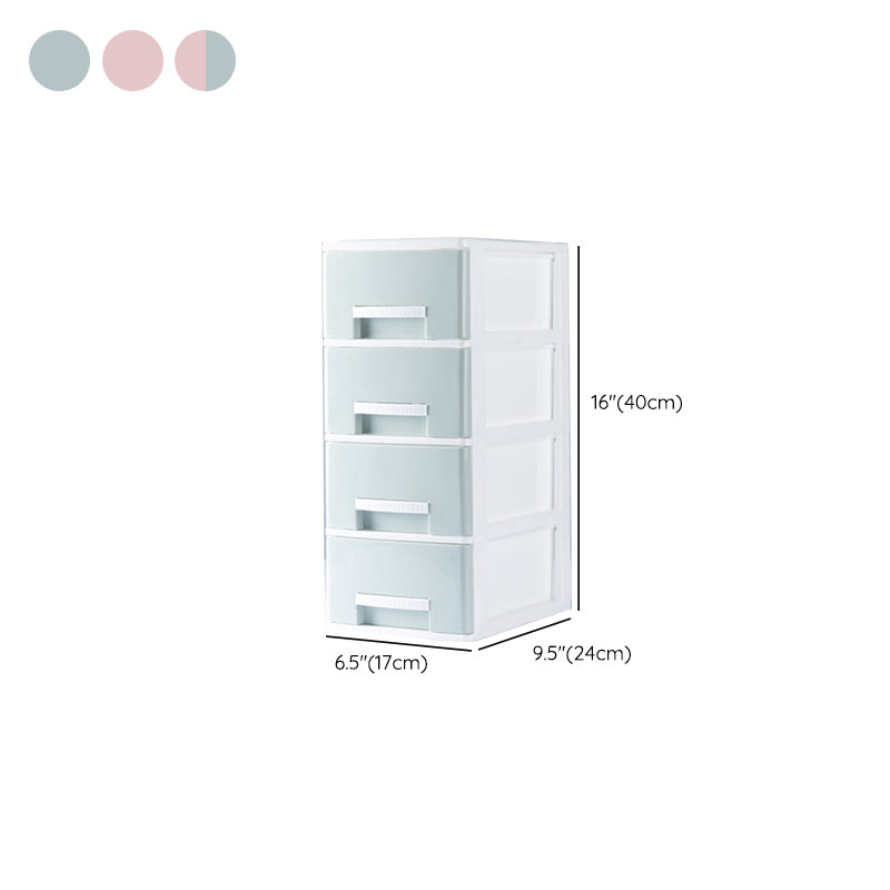 Modern Filing Cabinet Plastic Vertical Filing Cabinet with Drawers