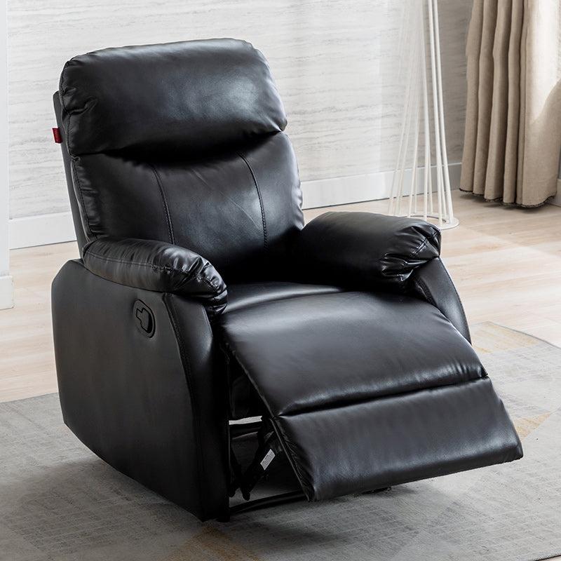 Faux Leather Home Theater Recliner Modern Standard Recliner for Theater