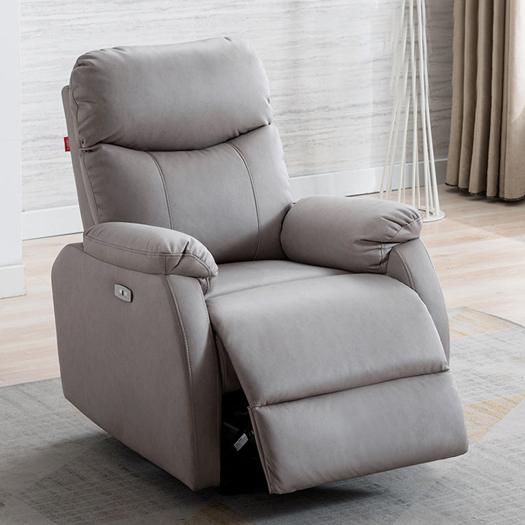 Faux Leather Home Theater Recliner Modern Standard Recliner for Theater