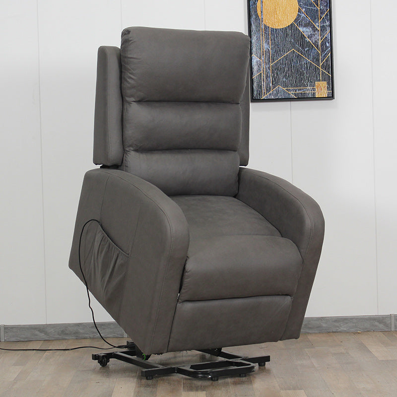 Modern 38.18" Wide Lift Assist Recliner Cotton Recliner Chair