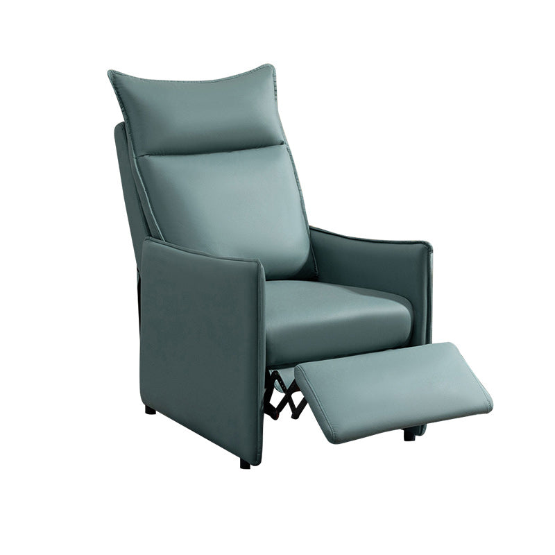 Modern Solid Color Standard Recliner Faux Leather Recliner Chair