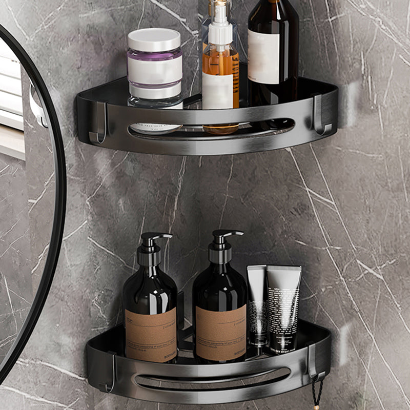 Modern Grey Bathroom Accessory Set  Bath Shelf Bath Hardware Set