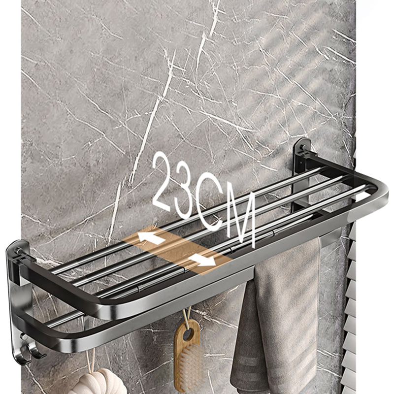 Modern Grey Bathroom Accessory Set  Bath Shelf Bath Hardware Set