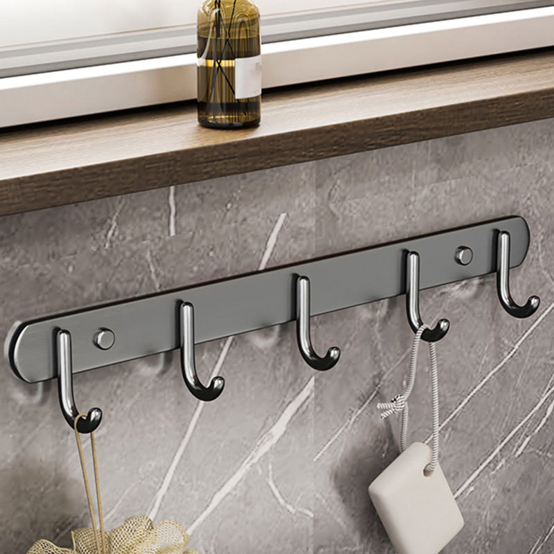 Modern Grey Bathroom Accessory Set  Bath Shelf Bath Hardware Set