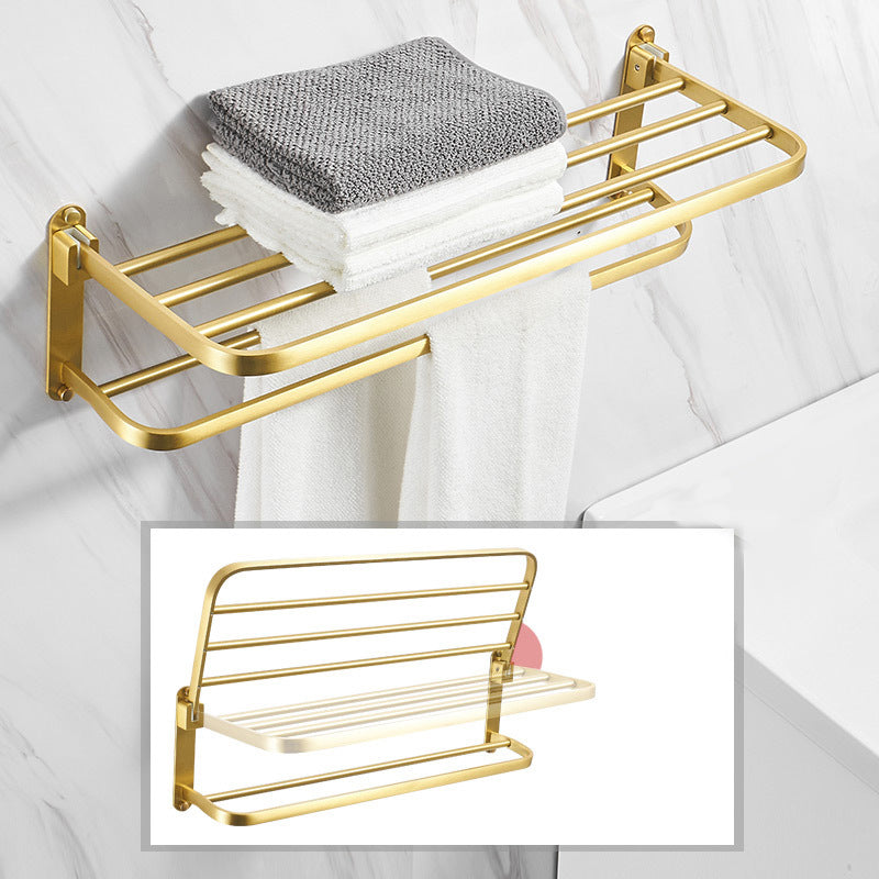 Modern Bathroom Hardware Paper Holder Bath Shelf Gold Bathroom Accessory Kit