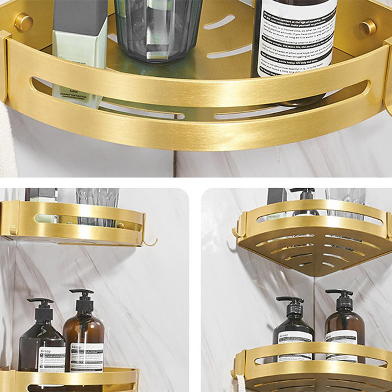 Modern Bathroom Hardware Paper Holder Bath Shelf Gold Bathroom Accessory Kit